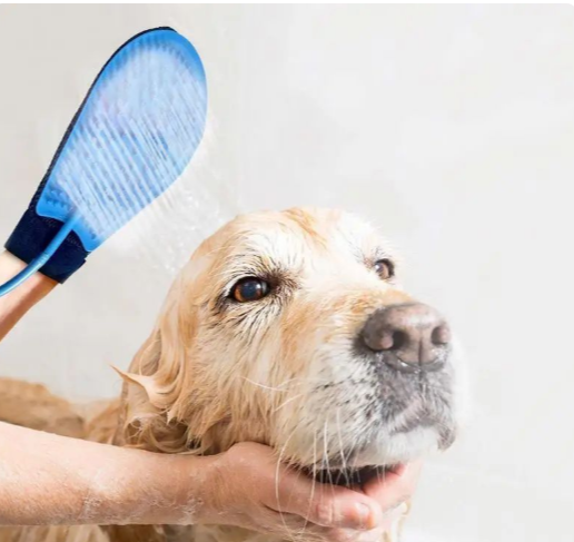 Guante de Ducha Masajeador 2 en 1 mascot